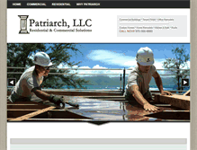 Tablet Screenshot of patriarchbuilders.com